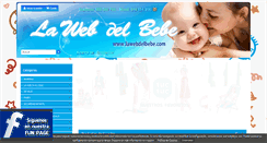 Desktop Screenshot of lawebdelbebe.com